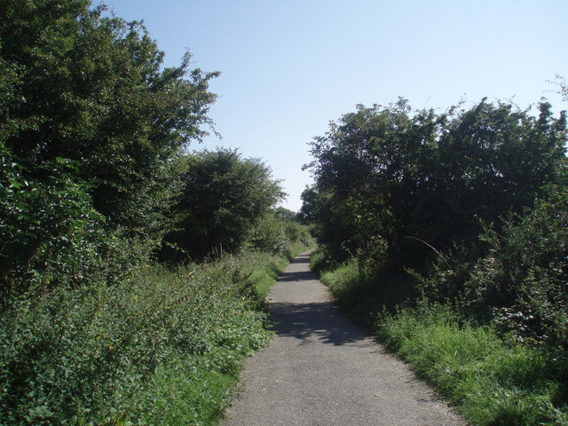 Path on former Dyke Railway