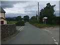 Road junction from Glan Conwy to Llandudno Junction at Cilglassyn Farm