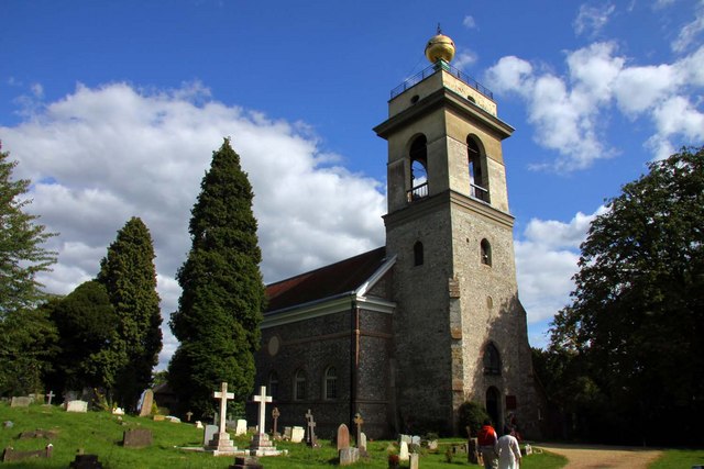 St Lawrence Church at West Wycombe © Steve Daniels cc-by-sa/2.0 ...