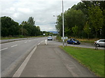 ST3486 : Entrance to Newport Retail Park by Jaggery