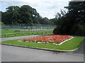 Thornes Park flower bed