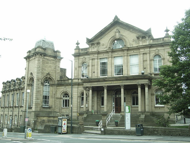 Groves Library, Great Horton Road, ... © Stanley Walker :: Geograph ...