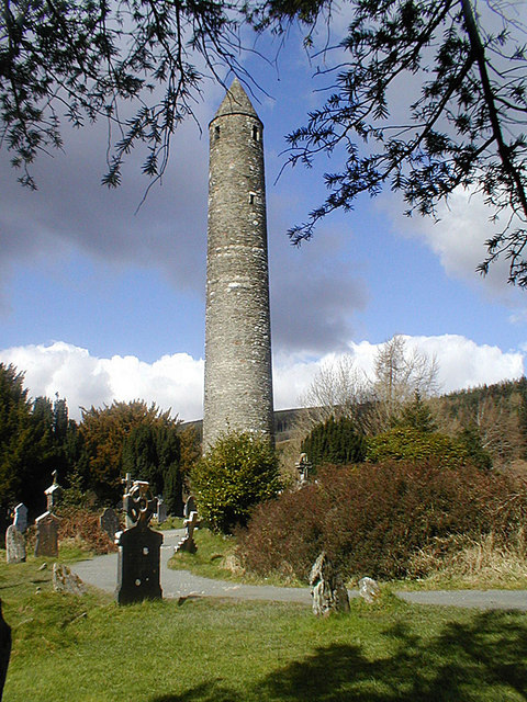 St. Kevin's Tower, Glendalough