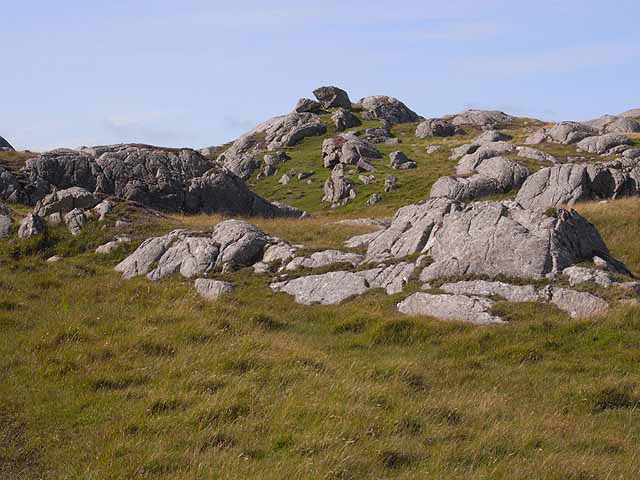 Rocky hills near Gallanach
