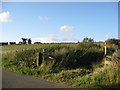 Looking across fields from Summerley Road