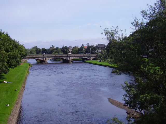 The River Esk at Musselburgh