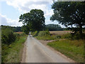 Lane towards Bradfield St George