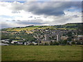 View of Sowerby Bridge from Spark House Lane