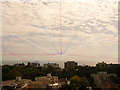 Bournemouth: stripy sky over East Cliff