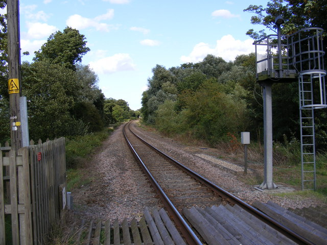 Along the Tracks to Saxmundham © Geographer cc-by-sa/2.0 :: Geograph ...