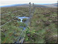 NO6781 : Fence line west of Goyle Hill by ian shiell