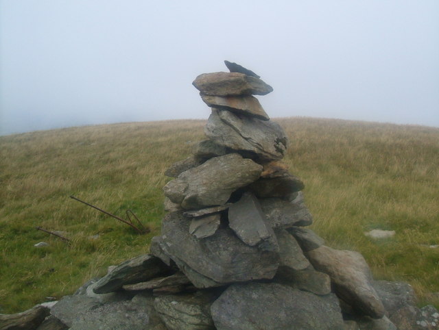 Cairn atop Moelfre, Gwynedd