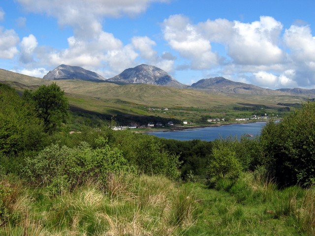 View from Torran Mhór above Craighouse