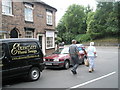 Pedestrians passing Ebenezers in Bridgnorth