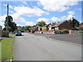 Approaching the junction of Station Road and Cherry Bank