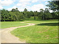 Path winding through Severn Meadows Golf Club