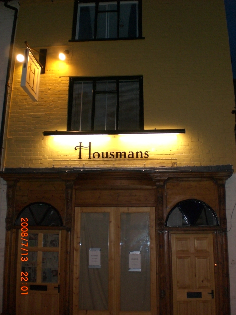 Housmans Cafe bar