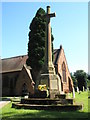 Simple cross in All Saints Churchyard