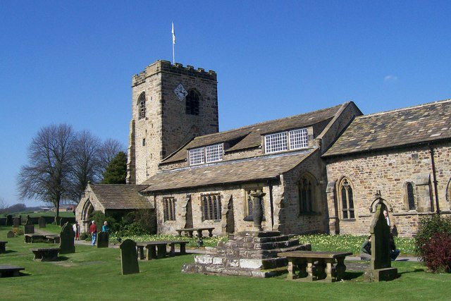 Parish Church, Ribchester © K A :: Geograph Britain and Ireland