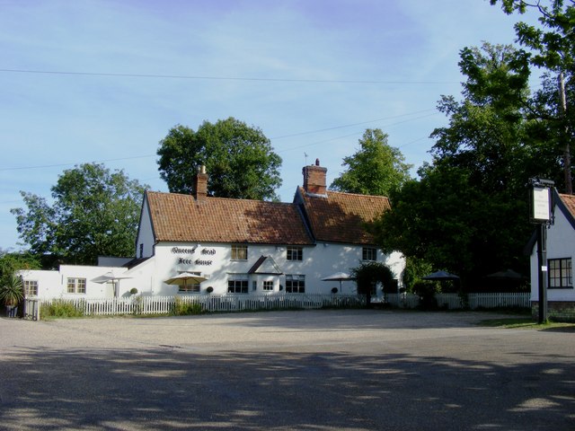 The Queen's Head, Dennington © Stuart Shepherd cc-by-sa/2.0 :: Geograph ...