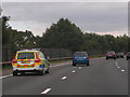 ST3789 : Law abiding drivers on the east-bound M4 by Rob Purvis