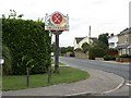 The village sign at Thaxted