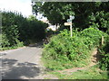 North Downs Way crosses Dunn Street