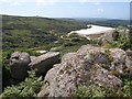 China clay workings, Lee Moor