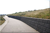 TR1167 : Sea wall at the base of Tankerton Slopes by N Chadwick