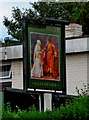 The Astolat pub sign, 9 Old Palace Road, Guildford