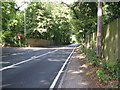 Junction of Coates Lane with the B 2138