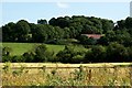 T1557 : Farm house and barns at Ballyminaun Hill by Simon Mortimer