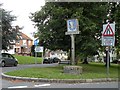 The village sign at Wethersfield