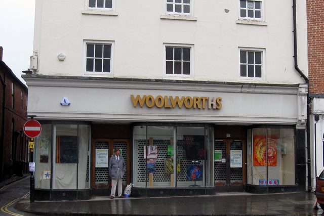 Former Woolworths shop, Ludlow