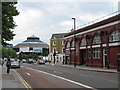 Chalk Farm tube station and The Roundhouse