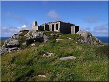 NL9446 : Old radar station on Beinn Hough by Oliver Dixon