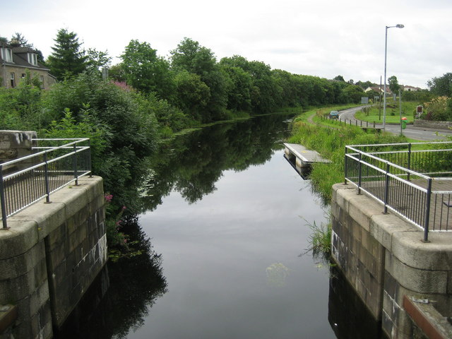 Forth and Clyde Canal from Twechar Bridge