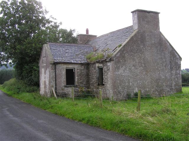 Derelict school, Creevy Road,... © Kenneth Allen :: Geograph Ireland