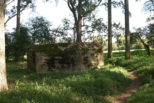 Pillbox by the path
