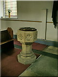 SE1408 : Holy Trinity Church, Holmfirth, Font by Alexander P Kapp