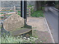 Memorial bench beside Tunstall Road