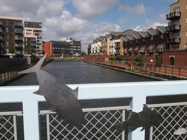 Former Commercial Dry Dock, off Roath Basin