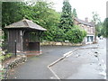 Bus shelter in Wellington Road