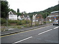 Looking from Dale Road across to The Severn Garage