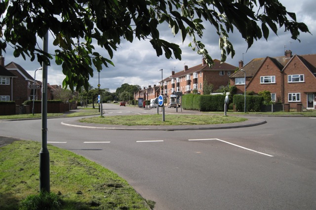 Roundabout, Shakespeare Avenue, Forbes Estate, Warwick