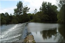 SO5074 : River Teme Weir by Mr M Evison