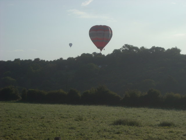 Hot Air Balloons over Offenham Park