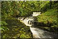 Waterfall on Nant Llech