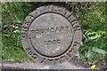 Great Western Railway boundary marker, 1880