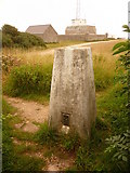 SX9456 : Berry Head: trig point by Chris Downer